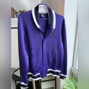 Vintage Jordan Knit Blazer/Jacket, Purple, Medium